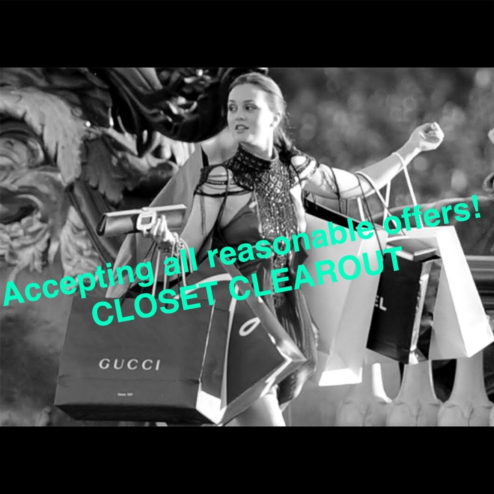 Accepting all reasonable offers! Closet clearout❤️